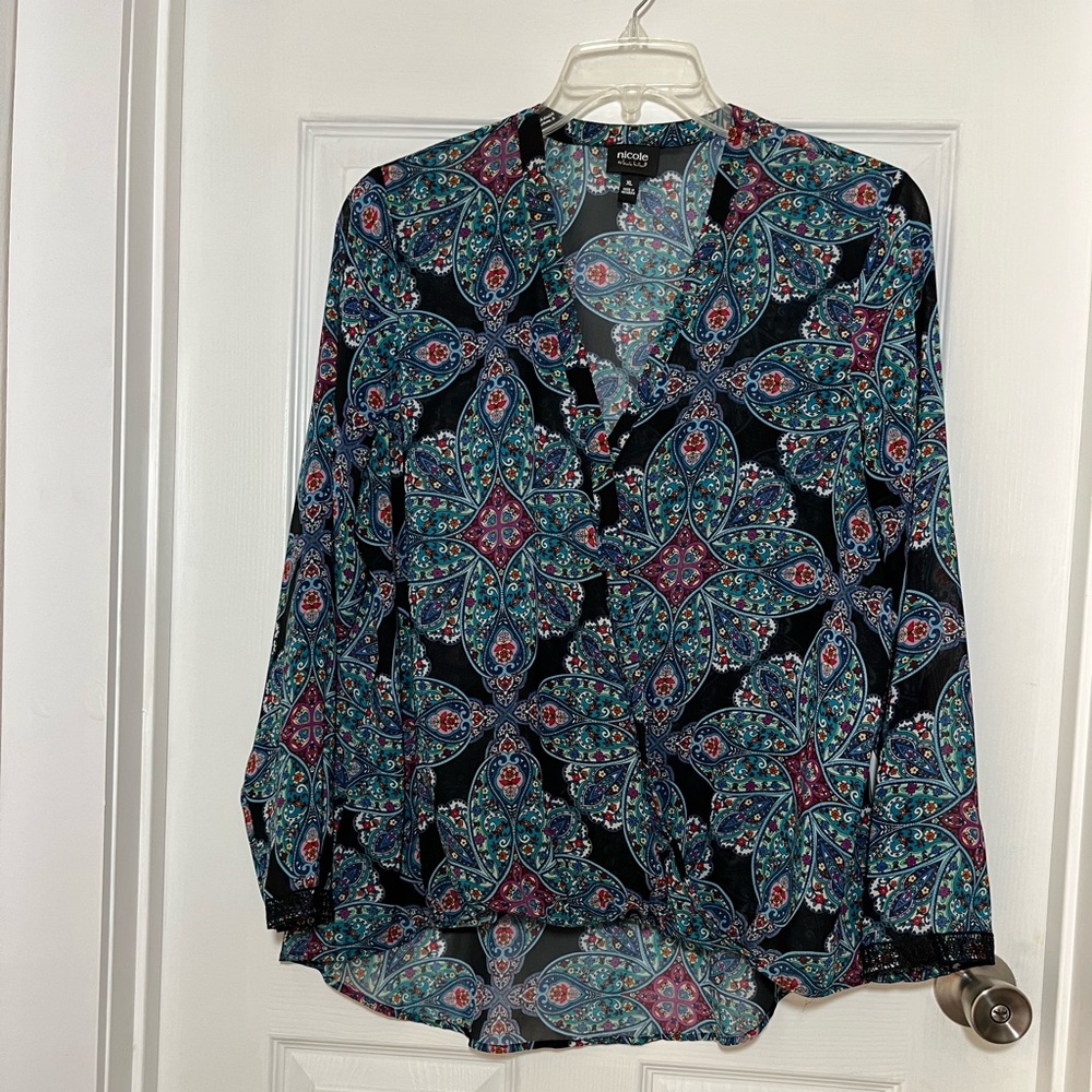 Nicole by Nicole Miller Multicolor Blouse
